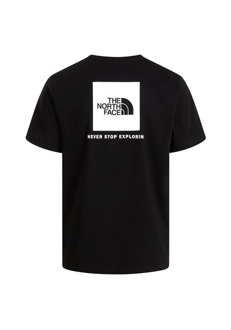T-shirt The North Face Evolution Box NSE Regular Nero Bianco Uomo THE NORTH FACE | T-shirt | NF0A8B6K-KY4